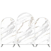 Marmor Textur Thema Licht Grau Bogen Hintergrund Bausatz